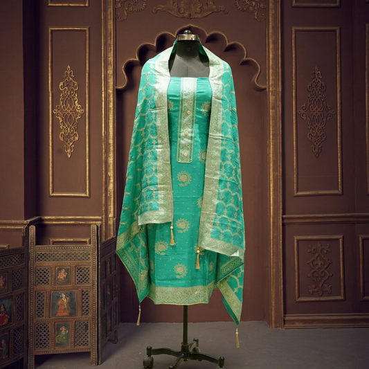 Pure Crepe Silk 3-Piece Suit Fabric
