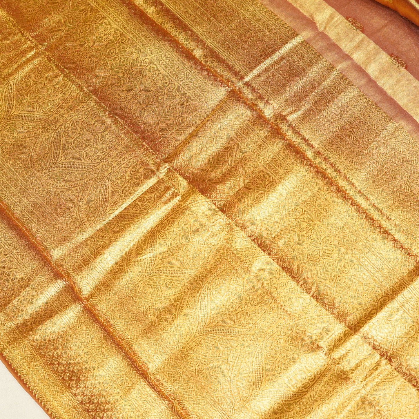 Gold Tissue Silk Saree