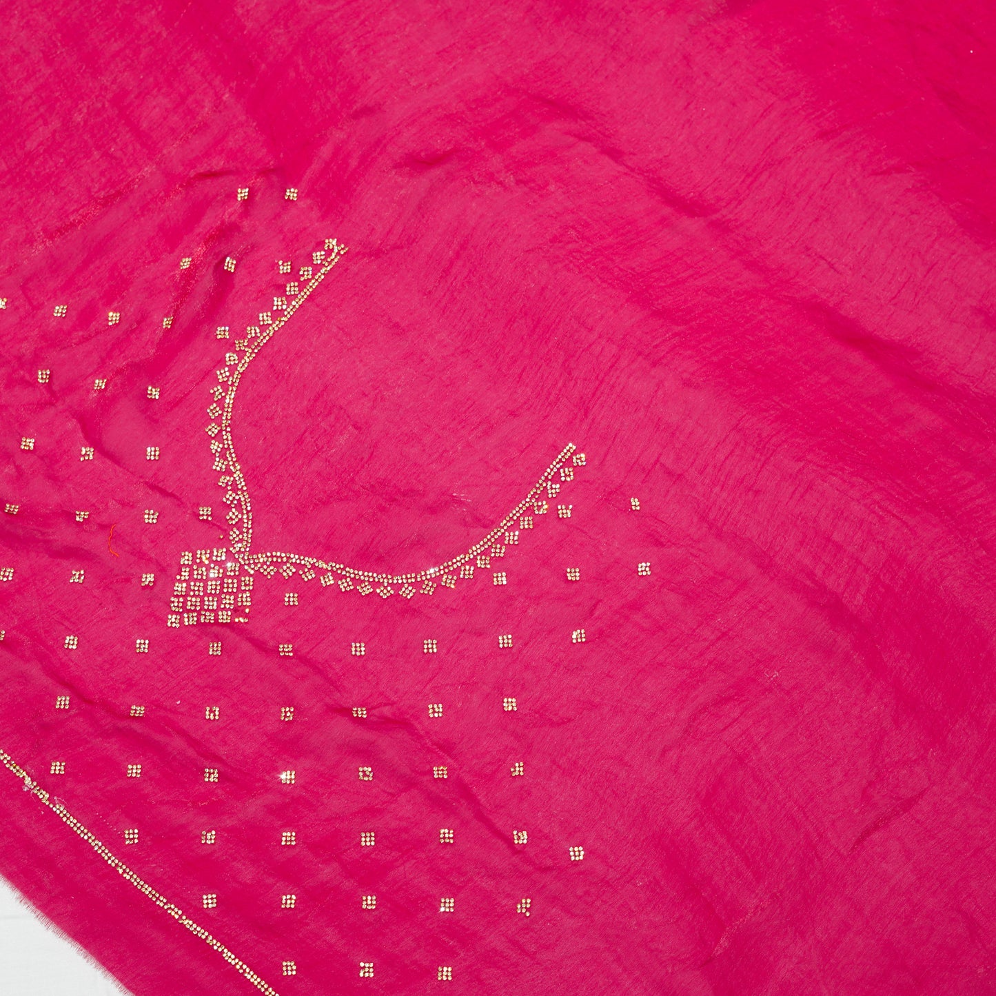 Wine Red Georgette Saree