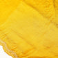 Mustard Yellow Satin Crepe Saree