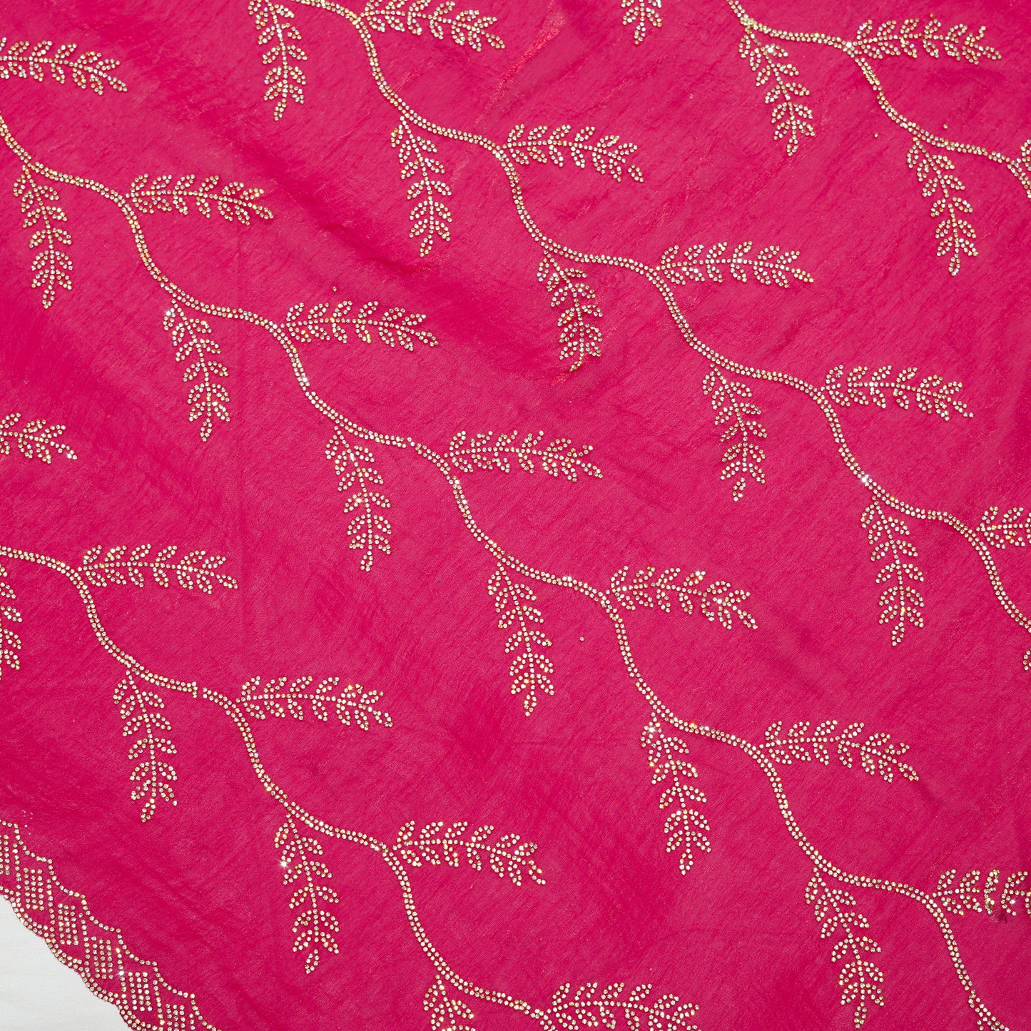 Wine Red Georgette Saree