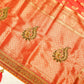 Premium Orange Dolla Silk Saree