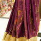 Royal Wine Purple Dola Silk Saree