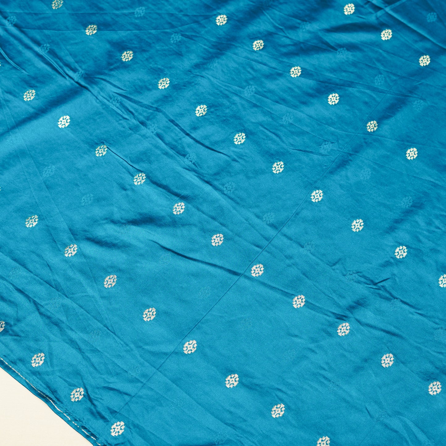 Royal Blue Ghat Chola Print Dolla Silk Saree