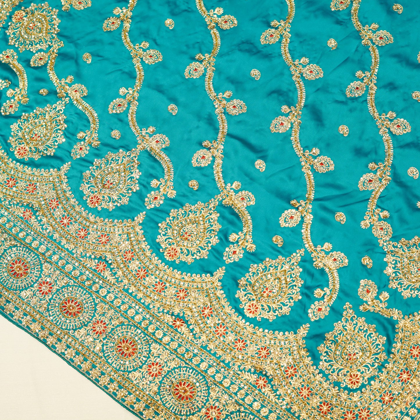 Luxury Saree with Hand Embroidery