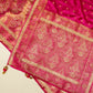 Royal Pink Banarasi Silk Saree