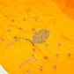 Yellow Designer Floral Saree