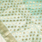 Mint Blue Patola Saree
