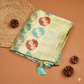 Mint Blue Patola Saree