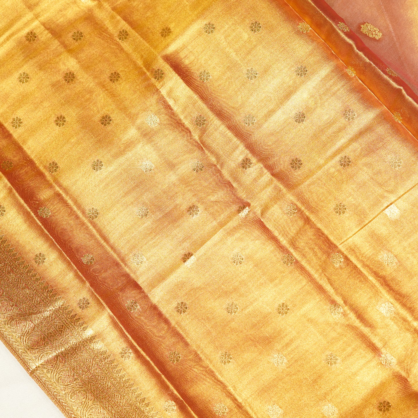 Gold Tissue Silk Saree
