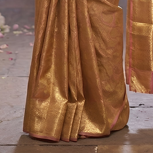 Gold Tissue Silk Saree