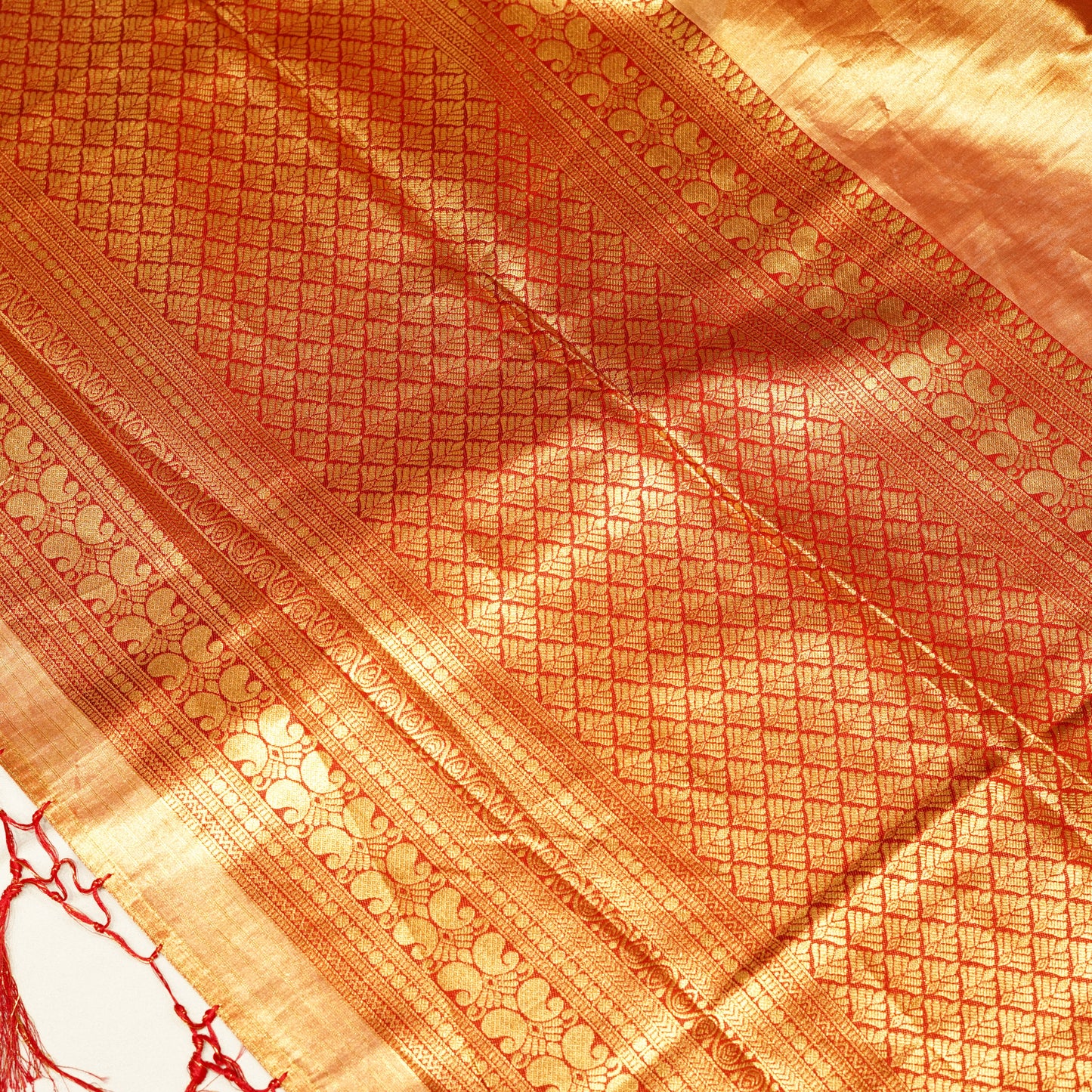 Golden Tissue Silk Saree