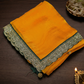 Yellow Designer Heavy Saree