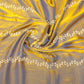 Mustard Yellow Mushroom Silk Saree
