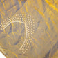 Mustard Yellow Mushroom Silk Saree