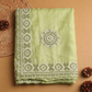 Mint Green Glass Tissue Silk Saree