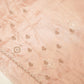 Peach Pink Glass Tissue Silk Saree