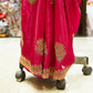 Pink Designer Gold Saree