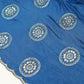 Navy Blue Bandhej Saree