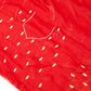 Maroon Red Zari Saree