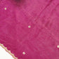 Brinjal Purple Mirror Saree