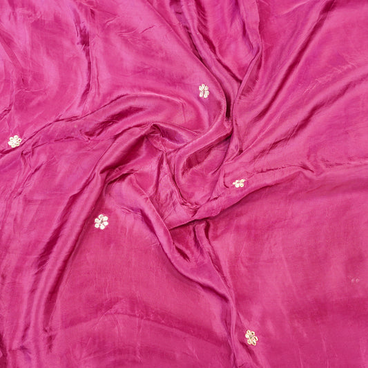 Brinjal Purple Mirror Saree