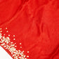Red Bandhani Print Saree