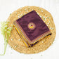 Dark Purple Designer Saree