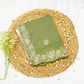 Pista Green Designer Saree