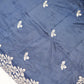 Dark Blue Crepe Saree