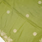 Pista Green Designer Saree