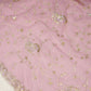 Light Pink Chiffon Saree