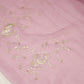 Light Pink Chiffon Saree