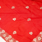 Red Georgette Saree