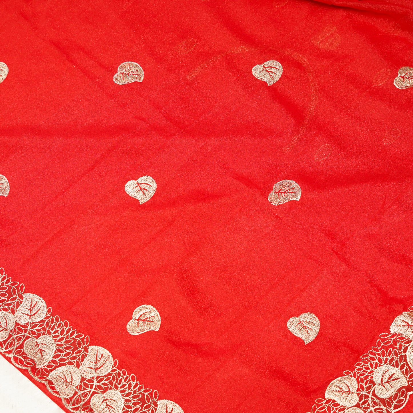 Red Georgette Saree
