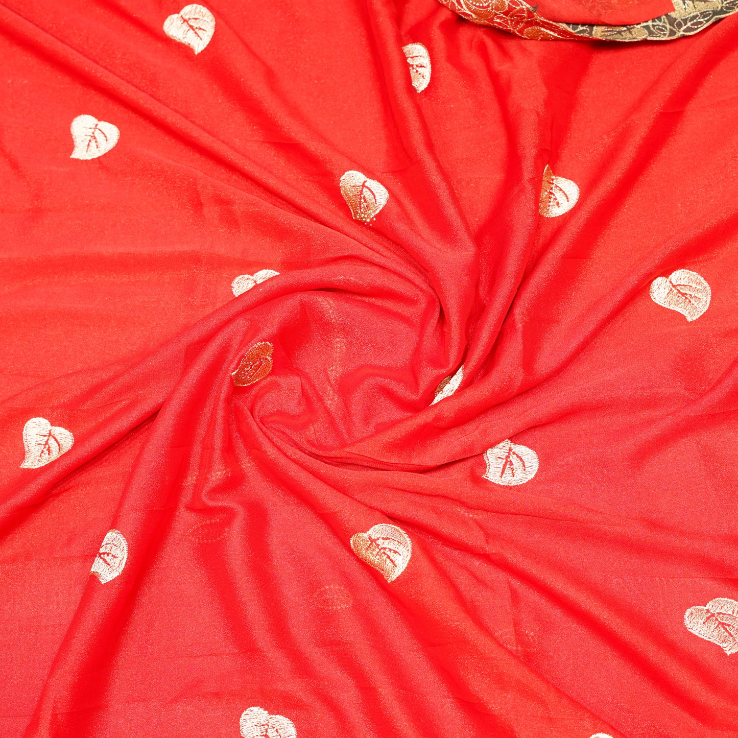 Red Georgette Saree