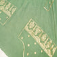 Mint Green Gold Saree