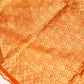 Khaddi Silk Rust Orange Banarasi Saree