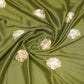 Olive Dark Green Designer Saree