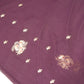 Dark Purple Designer Saree