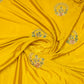 Mustard Yellow Saree