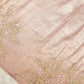 Onion Pink Wrinkle Tissue Silk Saree