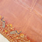 Gajri Pink Simaya Georgette Saree