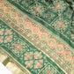 Green Georgette Bandhani Print Saree