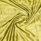 Green georgette saree with stitched blouse