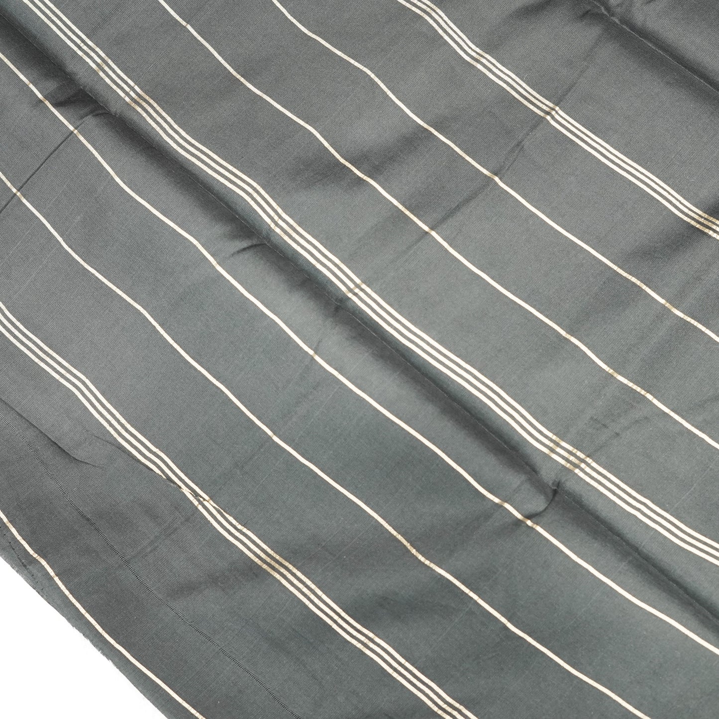 Soft Cotton black saree with Zari border work