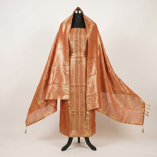Banarasi Pure Tissue Silk 3-Piece Fabric