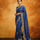 Dark Navy Blue Saree