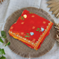 Red Floral Designer Saree