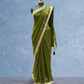 Bottle Green Sequin Saree